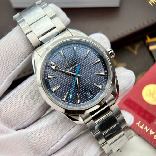 오메가 씨마스터 아쿠아테라 - Omega Seamaster Aqua Terra Blue Dial 41mm