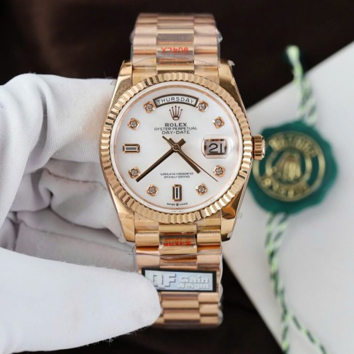 로렉스 데이데이트 - Rolex Day-Date 128235 MOP Dial Weight 156 Grams 36mm