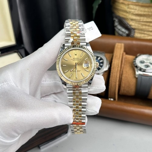 로렉스 데이져스트 - Rolex DateJust Gold Wrapped Jubilee Strap 41mm