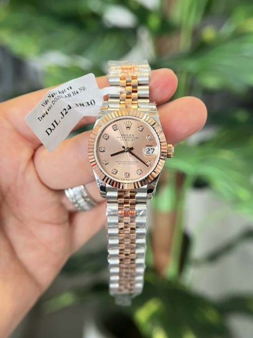 로렉스 데이져스트 - Rolex DateJust Gold Wrapped Womens 31mm