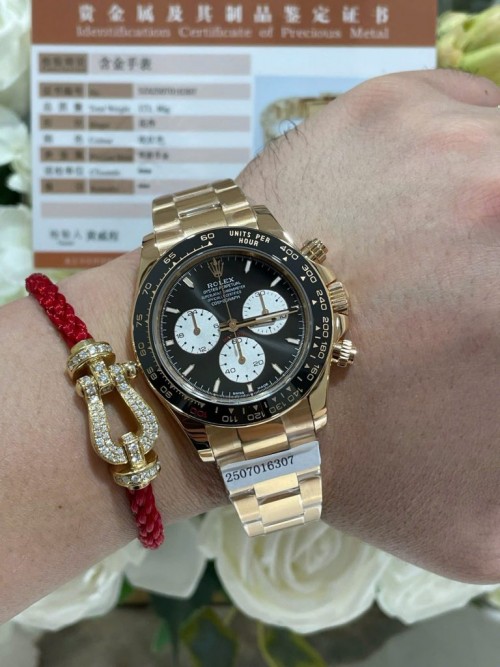 로렉스 데이토나 - Rolex Daytona Le Mans 100th Year 126528LN 18K Gold Wrapped 40mm