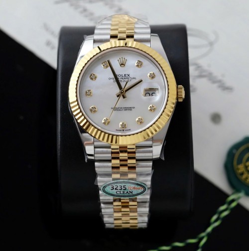 로렉스 데이져스트 - Rolex DateJust Mother Of Pearl Dial Clean Factory 41mm