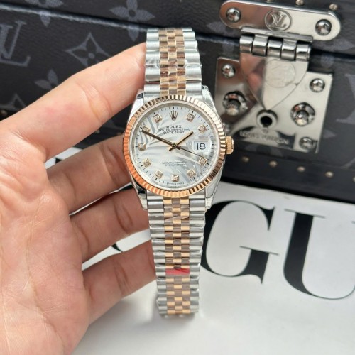 로렉스 데이져스트 - Rolex DateJust 126231 Palm Dial 36mm