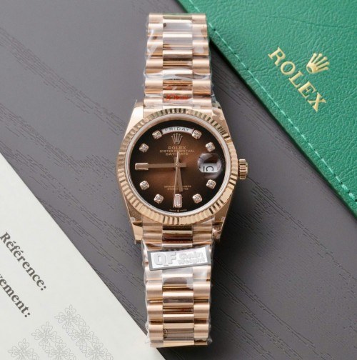 로렉스 데이데이트 - Rolex Day-Date Dial Chocolate Weight 159 Grams 36mm
