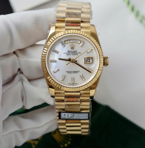 로렉스 데이데이트 - Rolex Day-Date MOP Dial Weight 159 Grams 36mm