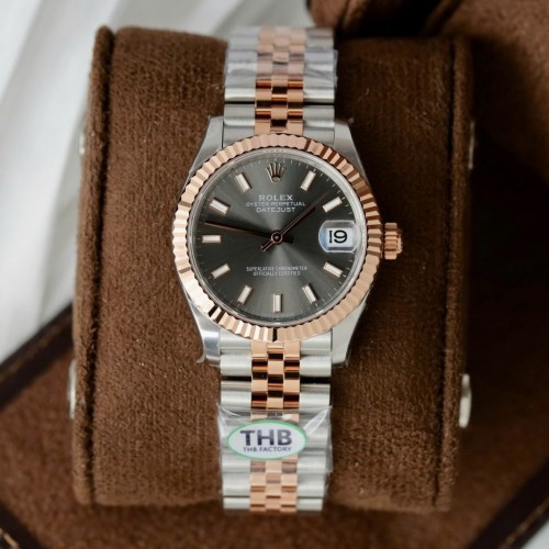로렉스 데이져스트 - Rolex DateJust Gray Dial Jubilee Strap 31mm