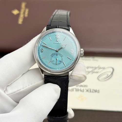 로렉스 오이스터 퍼펙츄얼 - Rolex Oyster Perpetual 1908 Tiffany Dial Leather Strap Black 39mm