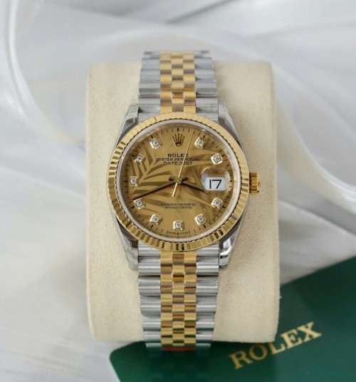 로렉스 데이져스트 - Rolex DateJust 126233 Palm Dial 36mm