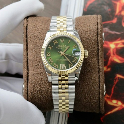 로렉스 데이져스트 - Rolex DateJust Women Demi Yellow Gold Jubilee Strap 31mm
