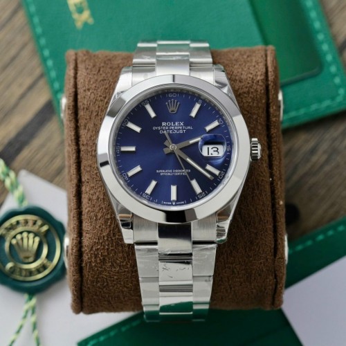 로렉스 데이져스트 - Rolex DateJust 126300 Dial Blue Oyster Strap 41mm
