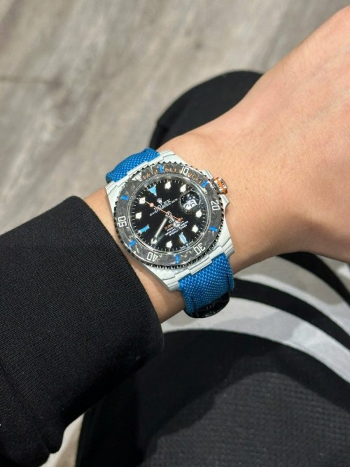 로렉스 서브마리너 - Rolex Submariner DIW Carbon Black Dial 40mm