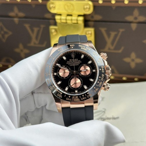 로렉스 데이토나 - Rolex Cosmograph Daytona 116515LN Black Dial Gold Wrapped 40mm