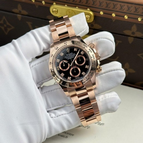 로렉스 데이토나 - Rolex Cosmograph Daytona Dial Black Gold Wrapped 40mm