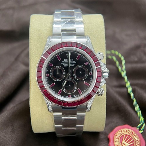로렉스 데이토나 - Rolex Daytona 126599TRU 18K Solid Gold + Natural Ruby + Natural Diamonds 40mm