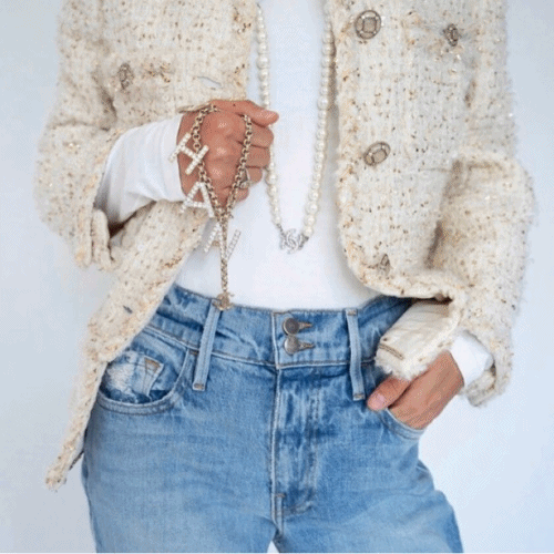 Chanel 2025 Womens Luxury Tweed Jacket - 샤넬 2025 여성 럭셔리 트위드 자켓 Cha0508x.Size(s 