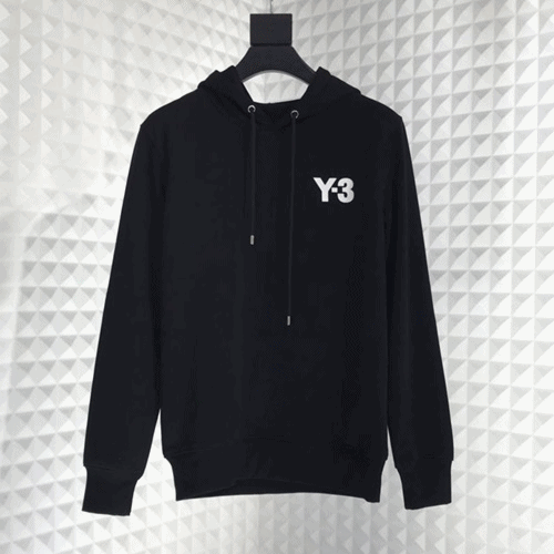 Y-3  2019 Mm/Wm Logo Wolf Cotton Hood Tee 