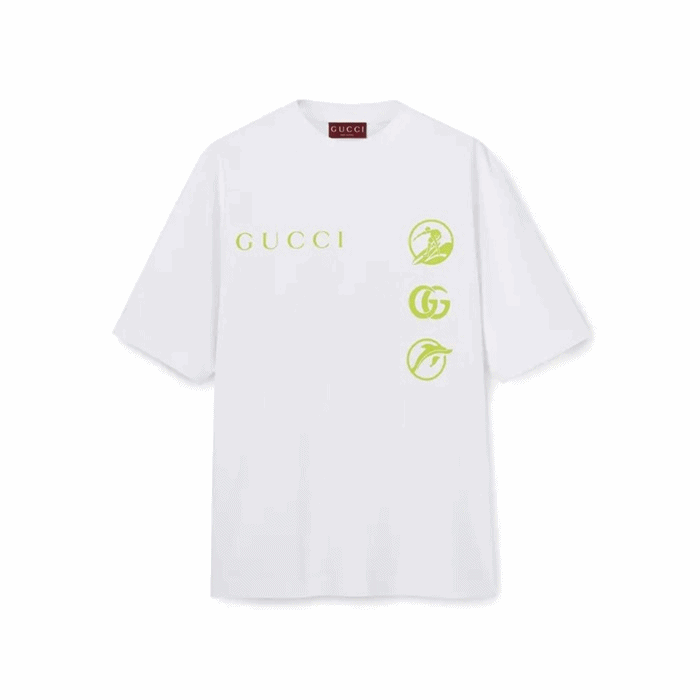 구찌 남성 라운드 반팔티 - Gucci Mens Round Tshirt 