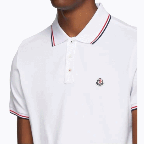 [매장판]Moncler 2020 Mens Logo Cotton Short Sleeved Polo Tshirts - 몽클레어 2020 남성 로고 코튼 폴로 반팔티 Moc01495x.Size(m 
