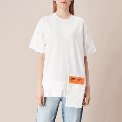 [앰부시]Ambush 2020 Mens Logo Cotton Short Sleeved Tshirts - 앰부시 2020 남성 로고 코튼 반팔티 Amb0028x.Size(s 