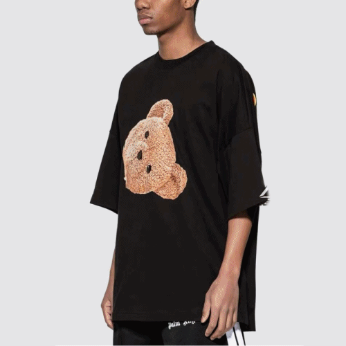 Palm Angels 2019 Mm/Wm Teddy Bear Cotton Short Sleeved Tshirt - 팜 엔젤스 2019 남자 곰인형 코튼 반팔티셔츠 Pam0064x.Size(s 