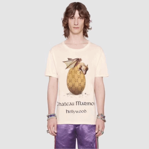 [파겨특가]Gucci 2019 Couple Marmont Cotton Short Sleeved Clothes - 구찌 커플 마톤트 코튼 반팔티 Guc01120x.Size(s 