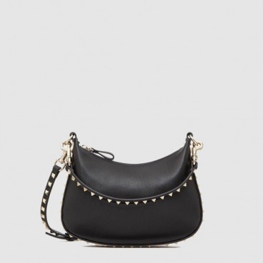 발렌티노 여성 스몰 락스터드 호보 백 