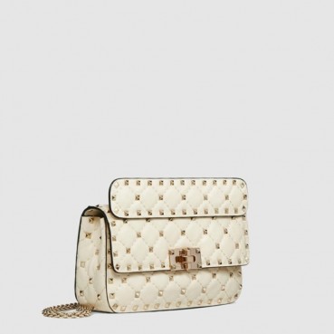 발렌티노 여성 스몰 브이슬링 탑 핸들 백 