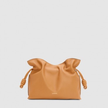 로에베 여성 미디엄 플라멩코 클러치 