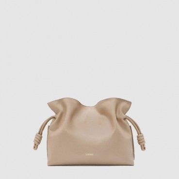 로에베 여성 미디엄 플라멩코 클러치 