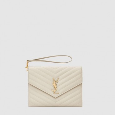 입생로랑 여성 로렌 마틀라세 클러치 