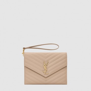 입생로랑 여성 로렌 마틀라세 클러치 