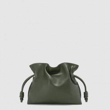 로에베 여성 미니 플라멩코 클러치 