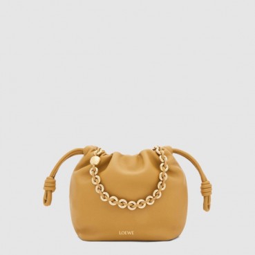 로에베 여성 미니 플라멩코 펄스 백 