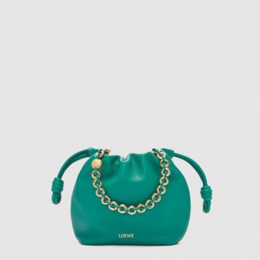 로에베 여성 미니 플라멩코 펄스 백 