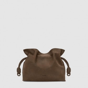 로에베 여성 미디엄 플라멩코 클러치 