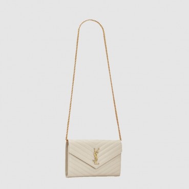 입생로랑 여성 카산드라 체인 클러치 