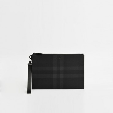 버버리 남성 빈티지 라지 클러치 