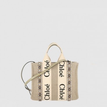 끌로에 여성 우디 스트랩 토트 백 스몰 