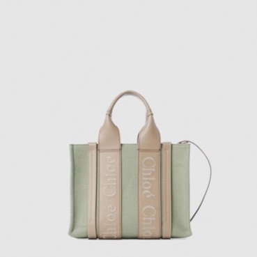 끌로에 여성 우디 스트랩 토트 백 스몰 