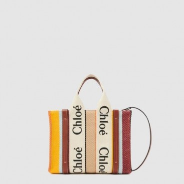 끌로에 여성 우디 스트랩 토트 백 스몰 