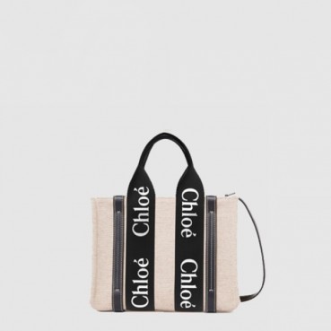 끌로에 여성 우디 스트랩 토트 백 스몰 
