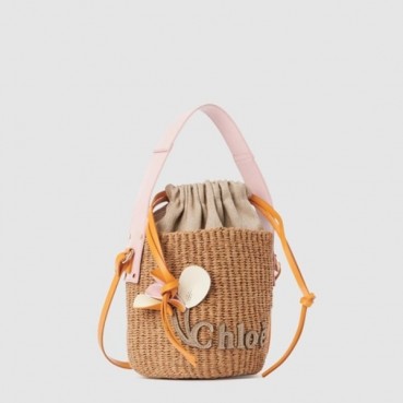 끌로에 여성 우디 바스켓 백 스몰 