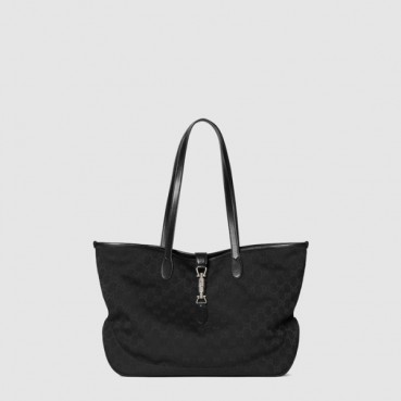 구찌 여성 재키 미디엄 토트백 