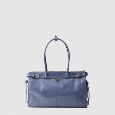 프라다 여성 보니 라지 가죽 핸드백 1BA433 