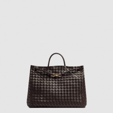 보테가 베네타 남성 초코 라지 안디아모 