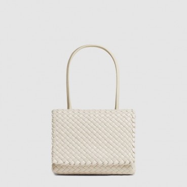 보테가 베네타 여성 패티 탑 핸들 백 