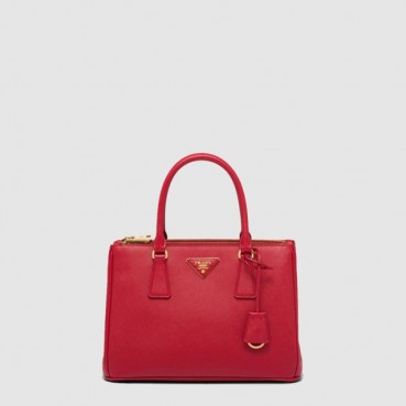 프라다 여성 미디엄 갤러리아 사피아노 가죽 백 1BA863 