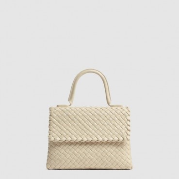 보테가 베네타 여성 패티 탑 핸들 백 