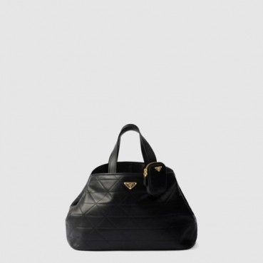 프라다 여성 라지 가죽 토트백 1BG547 