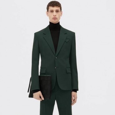 보테가베네타 남성 블랙 클러치 